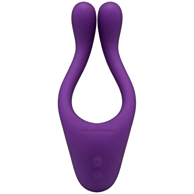 Tryst Multi Erogenous Zone Silicone Massager - Purple DJ0990-06-BX