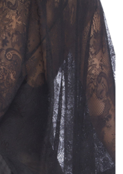 Black Lace Robe